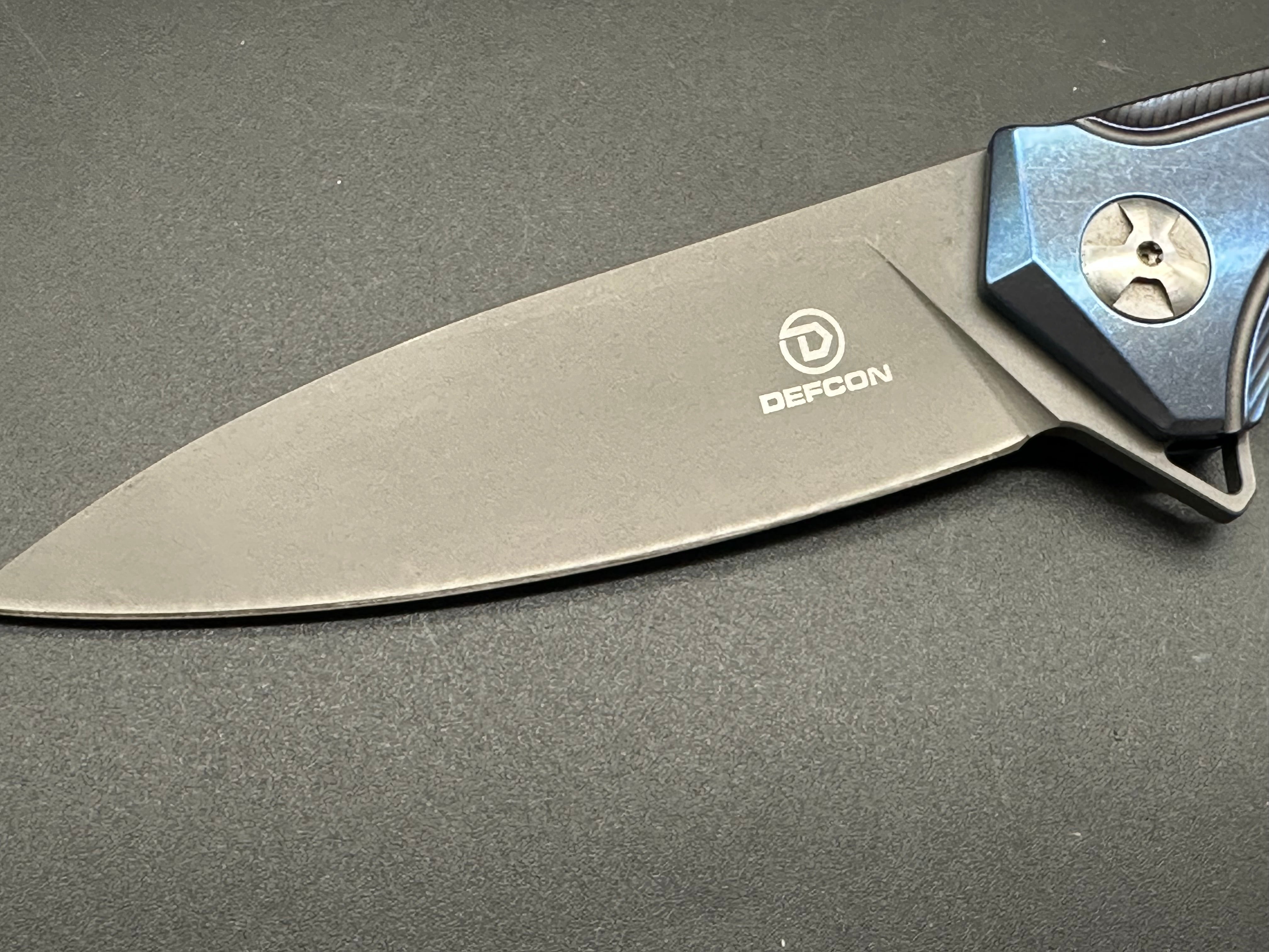 Defcon Jungle Knife TF 5288 - High Carbon Steel Survival Knife with Sheath - Tactical Outdoor Hunting & Camping Knife for Bushcraft, Hiking & Emergency Preparedness