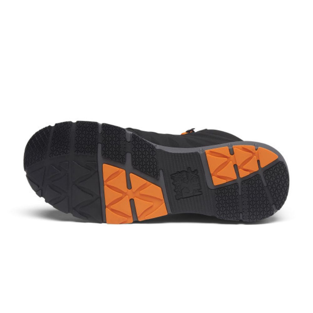 Timberland PRO Radius Raptek MID Men's Athletic Composite Toe Work Shoes - Black (TB0A6167001) | Lightweight & Durable Safety Footwear for Construction, Warehouse & Outdoor Work