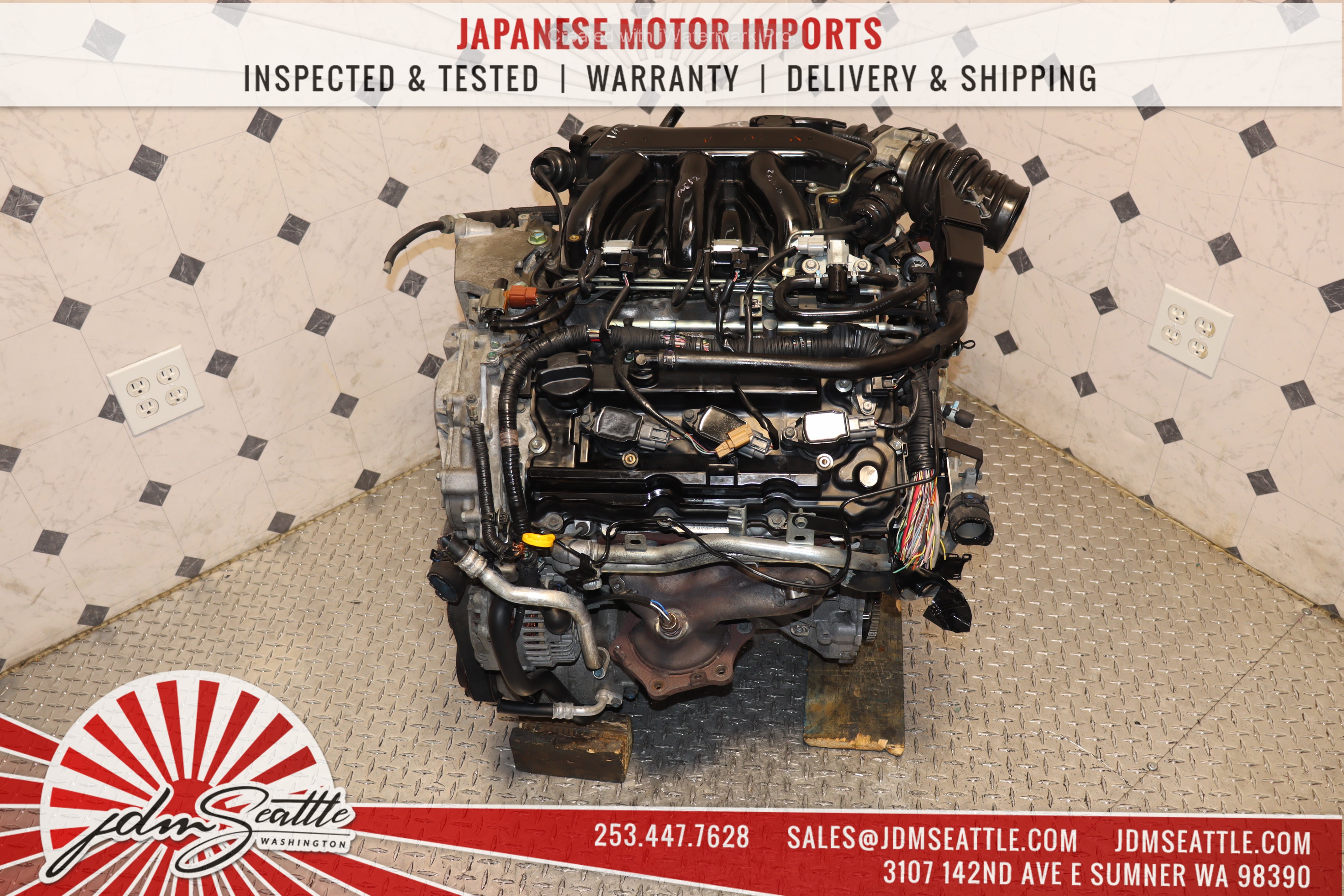 2009-2014 Nissan Murano 3.5L V6 JDM Engine Replacement - Compatible with Nissan Murano Models - Perfect for Engine Swap & Performance Upgrades