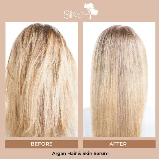 Pure Moroccan Argan Oil for Hair & Skin - Natural Moisturizer & Conditioner for Dry Hair, Split Ends & Glowing Skin | Perfect for Daily Hair Care & Skincare Routine