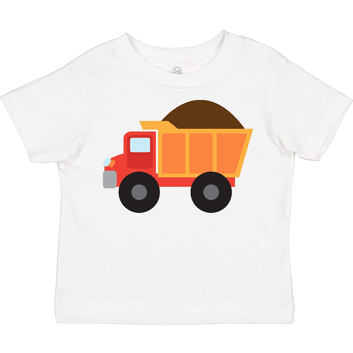 Inktastic Work Truck Construction Vehicle Toddler T-Shirt - Cute Construction Theme Kids Tee for Boys & Girls - Perfect for Playdates, Birthday Parties & Construction Lovers