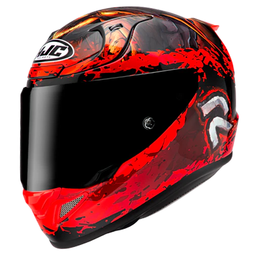 RPHA 12 Diablo Blizzard Motorcycle Helmet - DOT & ECE Certified Full Face Helmet for Street & Racing - Lightweight & Aerodynamic Design for Comfort & Performance - Perfect for Commuting, Track Days & Long Rides