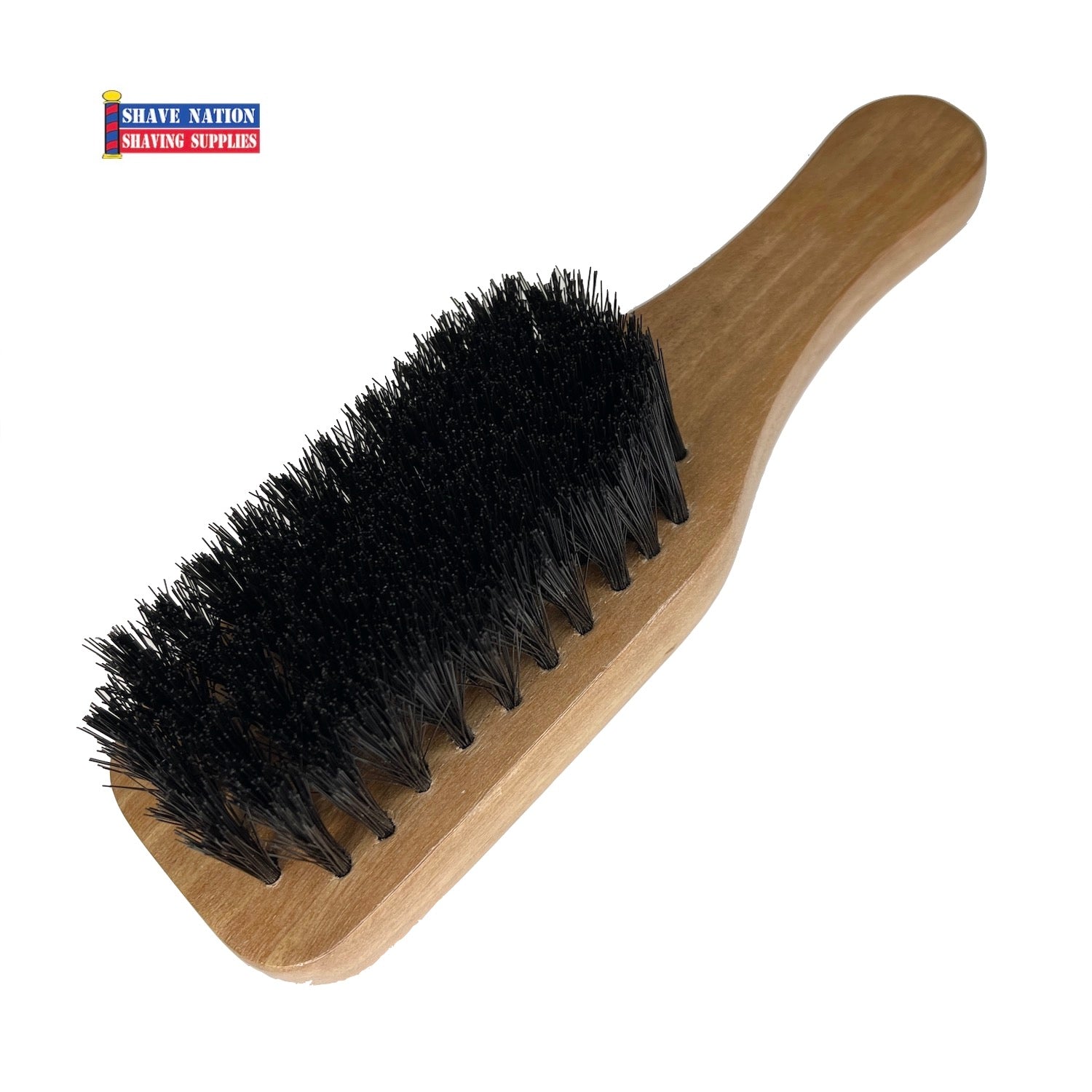 Premium Boar Bristle Beard Brush for Men - Soft & Durable Grooming Tool for Styling & Conditioning Facial Hair - Perfect for Daily Use at Home or Travel