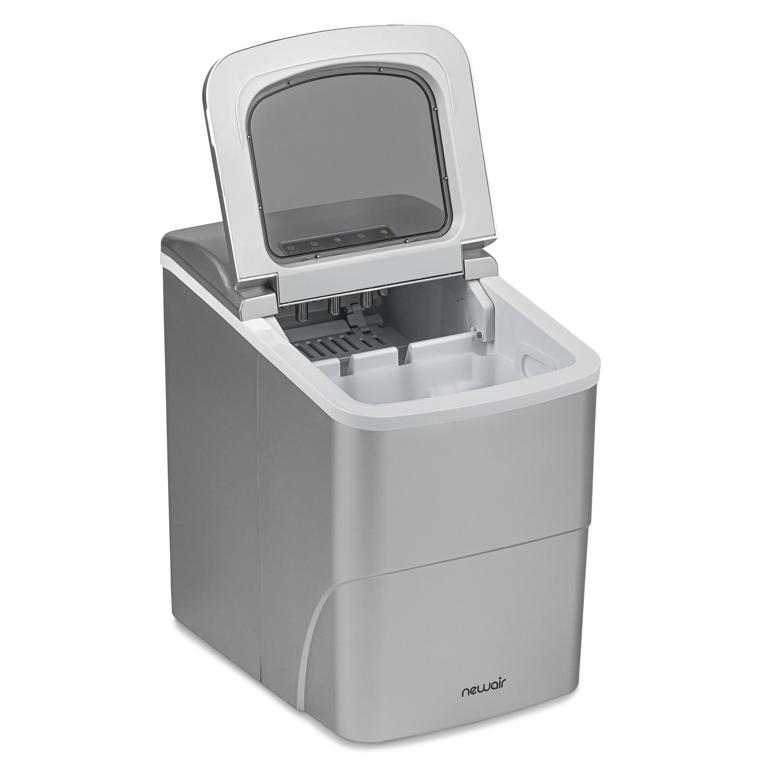 Newair® Countertop Ice Maker - 26 lbs/Day, Bullet Ice Machine, Matte Black Finish for Home, Office, or Outdoor Use