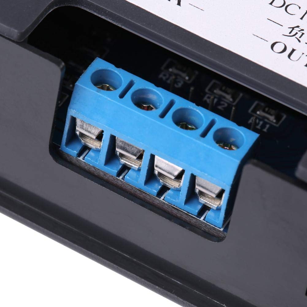 12V DC Low Voltage Cut Off Switch - Automatic Battery Protection Undervoltage Controller for Solar Panels, RVs, and Car Audio Systems