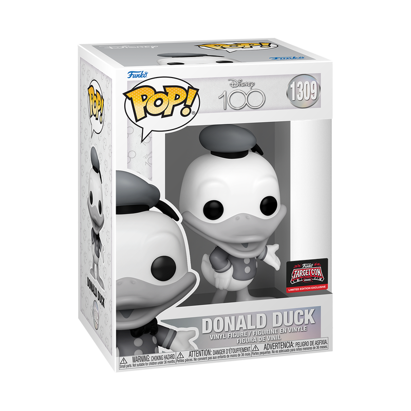 Disney 100th Anniversary Donald Duck Collectible Figure #1309 - Target Exclusive - Perfect for Disney Fans, Collectors, and Home Decor