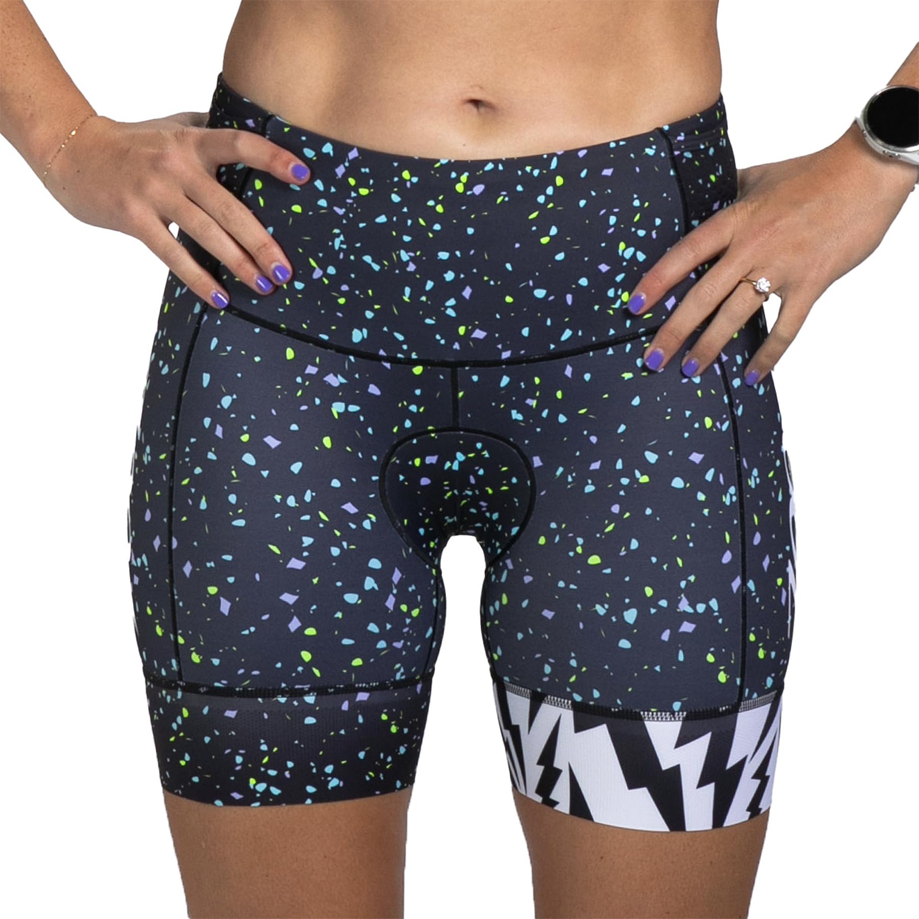 Zoot Women's LTD 6-Inch Triathlon Shorts - Quick-Dry UPF 50+ Padded Cycling Shorts for Swim, Bike & Run - Perfect for Triathlons, Endurance Training & Outdoor Sports