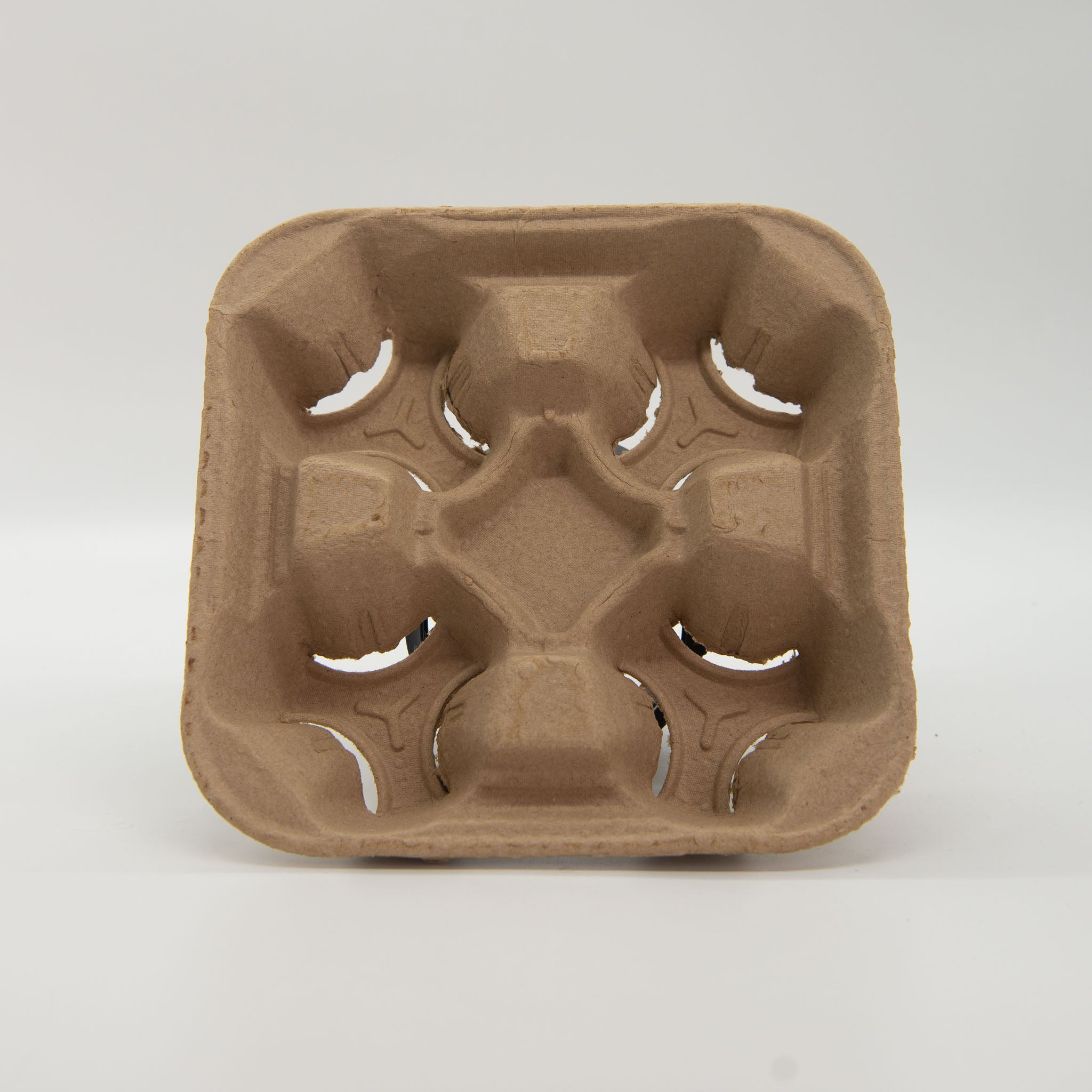 KARAT 4 Cup Coffee Carrier - Sturdy & Reusable Drink Holder for Coffee, Tea, and Beverages - Perfect for Cafes, Offices, and Home Use