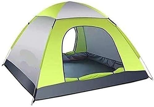 3-4 Person Waterproof Instant Pop Up Camping Tent - Quick Assembly Lightweight Backpacking Tent for Outdoor Adventures, Hiking & Family Camping Trips