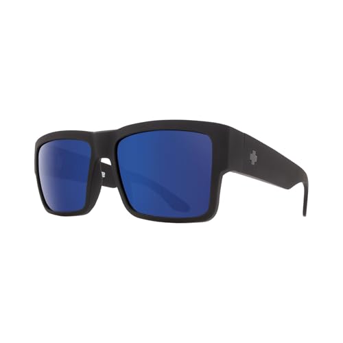 Soft Matte Black / Happy Bronze With Blue Spectra Mirror