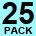 25 PACK