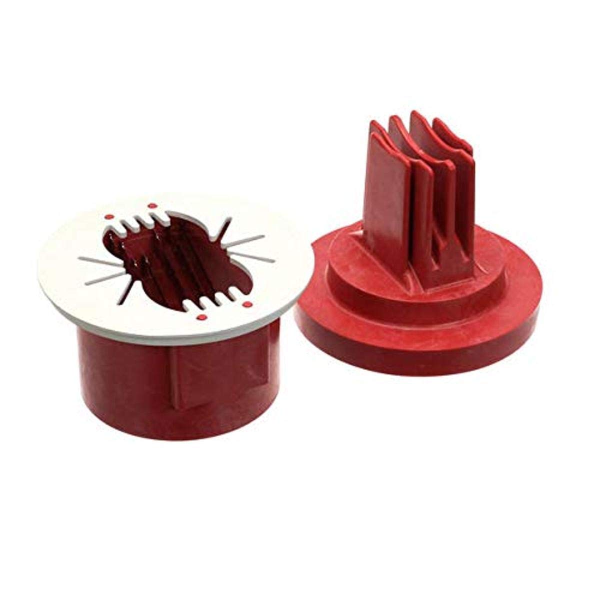 Sunkist 7-Slice Tomato Set with Stainless Steel Blades (S-15 & S-16) - Perfect for Slicing Tomatoes, Fruits & Vegetables - Ideal for Home Kitchens, Restaurants & Food Prep