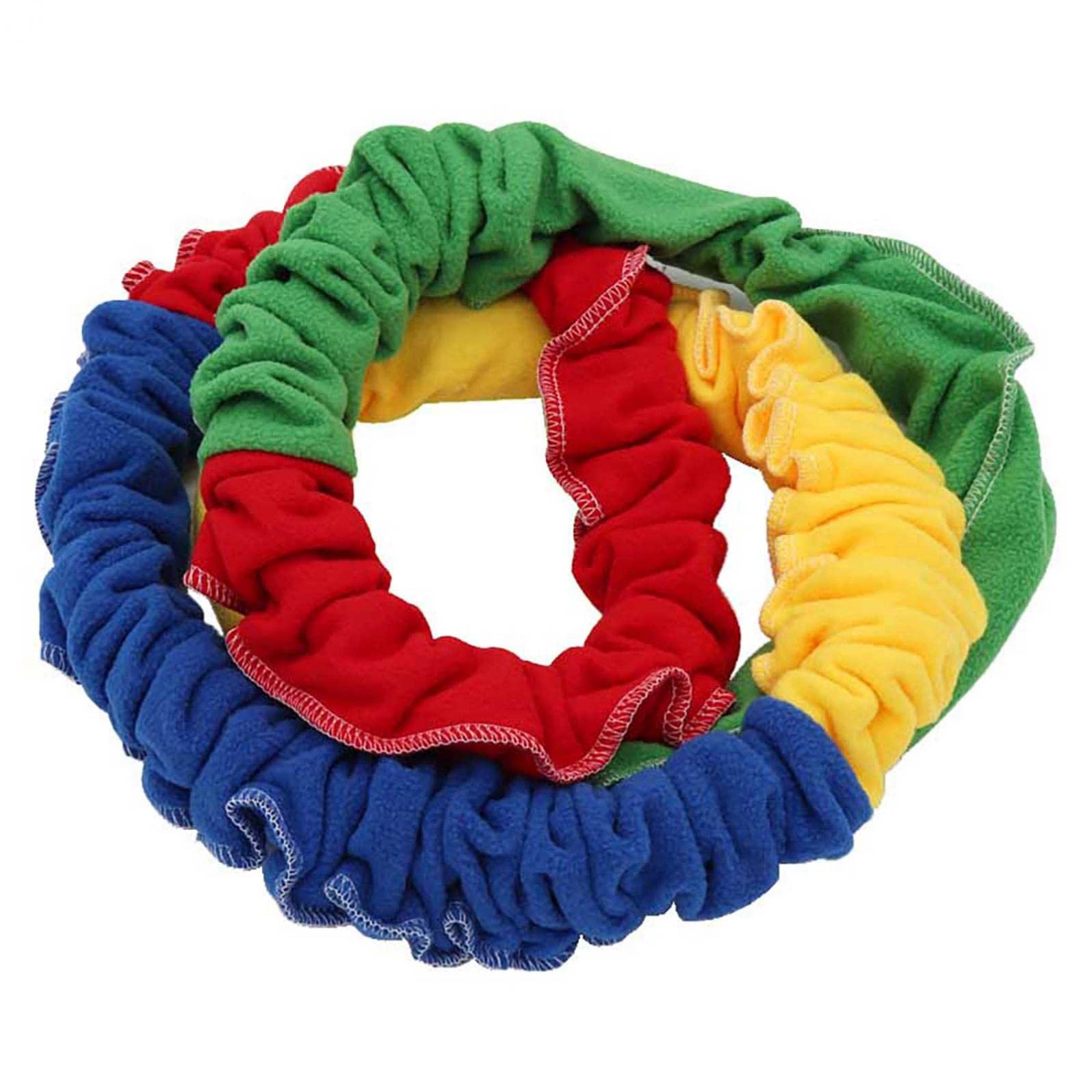 SUMDUINO Elastic Fleece Cooperative Stretchy Band - Team Building Games, Dynamic Movement Exercise, Kids Outdoor Sports & Tension Band Toys for Group Activities, Gym Training, and Playground Fun