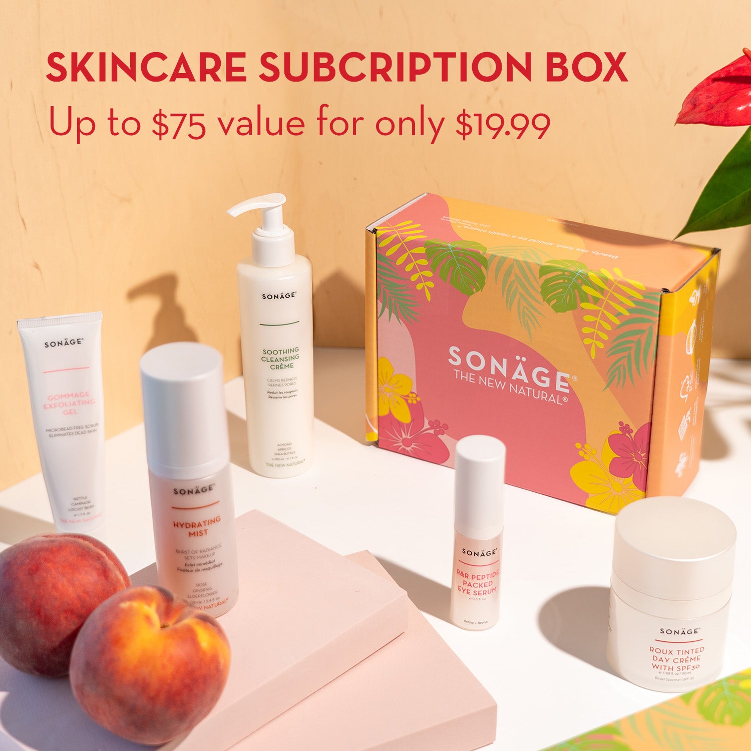 Monthly Skincare Subscription Box - Organic & Natural Beauty Products for Glowing Skin | Perfect for Self-Care & Gifts