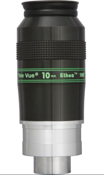 Televue Ethos 10mm Eyepiece - Premium Telescope Lens for Astronomy & Stargazing - Ideal for Deep Space Observation & Astrophotography