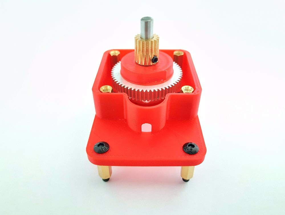 3D Printer NEMA17 Stepper Motor Speed Reducer Gearbox 3:10 Ratio - Compatible with MK8 Extruder, RepRap Prusa i3 - DIY 3D Printing Upgrade (No Stepper Motor Included) - Perfect for High-Precision Printing & Filament Control