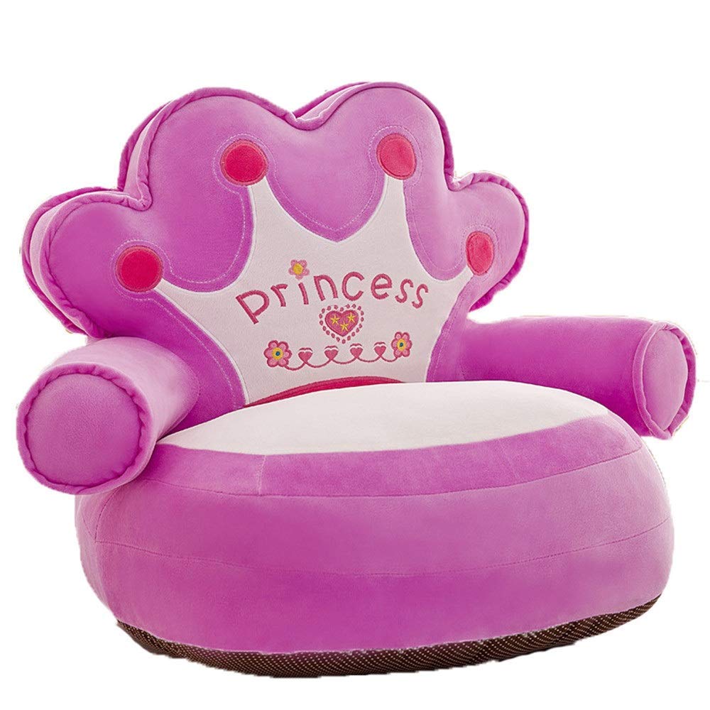 **Princess Baby Sofa Chair - Soft Cushion Toddler Armchair with Backrest, Plush Kids Couch for Infants & Toddlers - Perfect for Nursery, Playroom, Birthday Gift, Reading Nook & Pretend Play - Ideal for Playtime, Relaxation, and Room Decor - Great for Storytime, Nap Time, and Playdates**