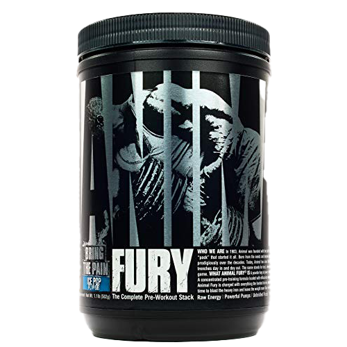 Animal Fury Supplement Ice Pop - Premium Energy Booster for Workouts & Fitness - Refreshing Pre-Workout Drink for Athletes & Gym Enthusiasts