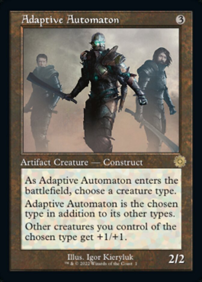 Adaptive Automaton (Retro) - The Brothers' War Retro Artifacts MTG Card - Vintage Magic: The Gathering Collectible for Commander & Legacy Decks