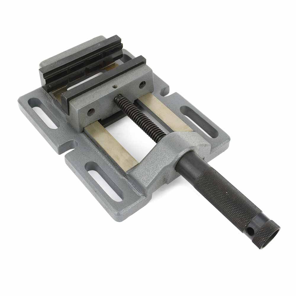 Big Horn 19287 4-Inch High Precision Unigrip Drill Press Vise - Heavy Duty Clamping for Metalworking & Woodworking Projects