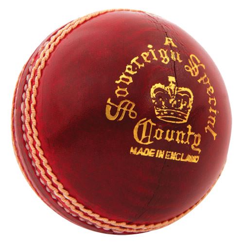 Sovereign Special County A Cricket Ball - Premium Quality Leather Cricket Ball for Practice & Matches | Perfect for Cricket Enthusiasts & Professional Players