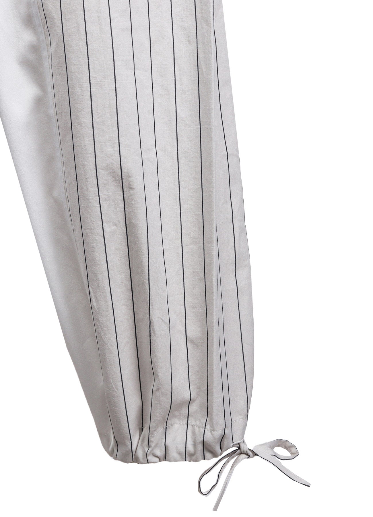 Cotton Satin Stripe Switching Pants for Women - Comfortable Lounge Pants for Yoga, Sleep & Relaxation (Medium)