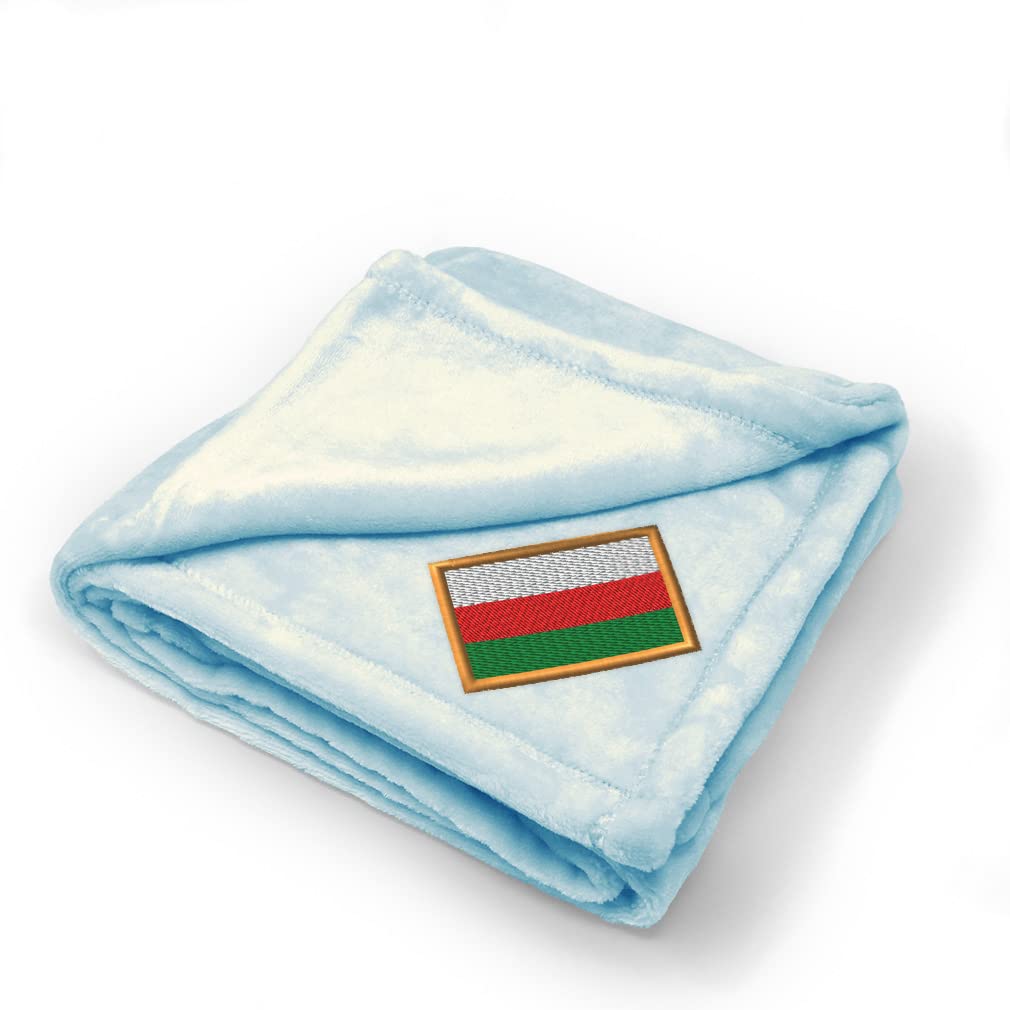 Custom Embroidered Baby Blankets for Boys & Girls - Soft Nursery Bedding Set with Personalized Designs | Perfect for Cribs, Strollers & Gift Giving
