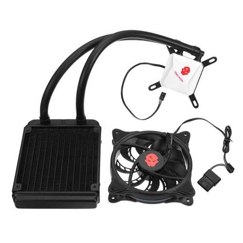 Best CPU Liquid Cooler - 12CM RGB LED Water Cooling System with Pump & Radiator for Intel & AMD - Perfect for Gaming PCs & High-Performance Workstations