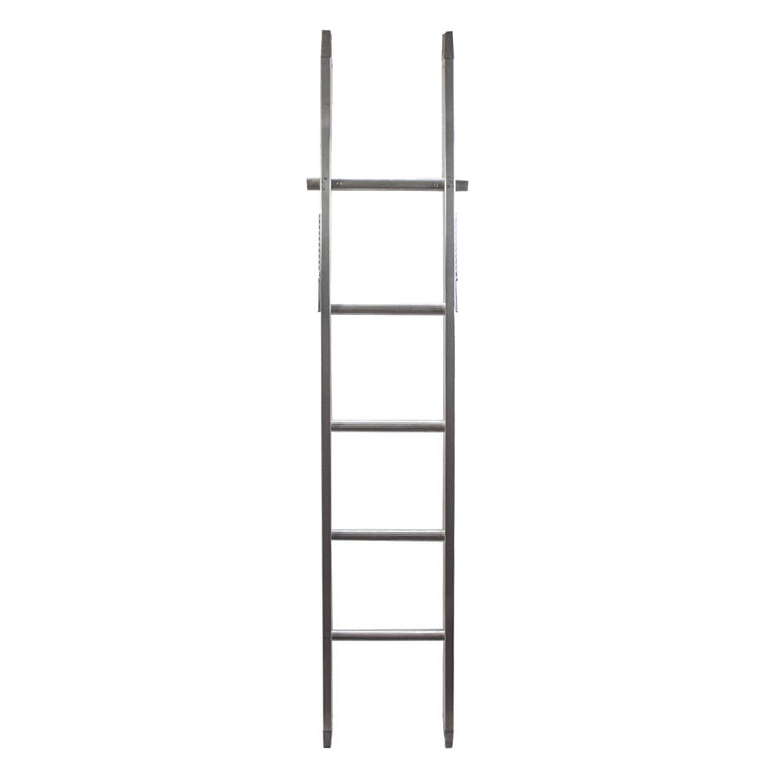 6 Foot Aluminum Metallic Ladder Center Section - Lightweight & Durable Extension Ladder Replacement Part for Home Improvement, Construction, and Warehouse Use