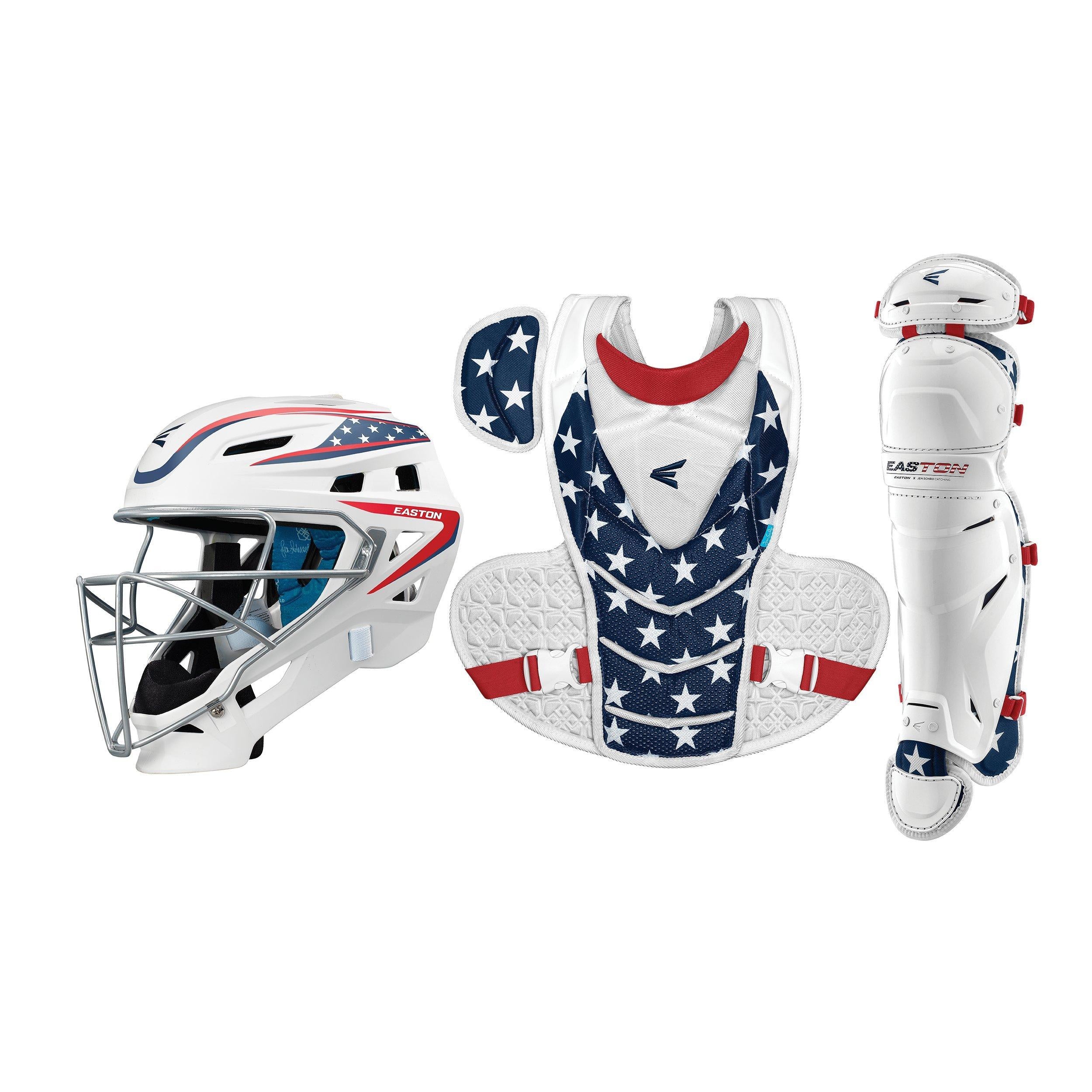 Easton Jen Schro The Very Best™ Fastpitch Catchers Set - Premium Softball Gear for Catchers | Perfect for Training & Competitive Games