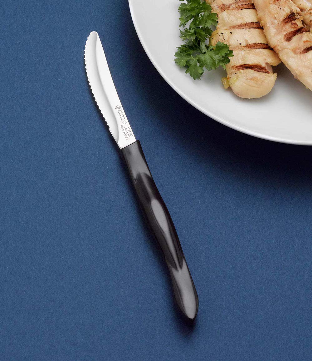 Cutco 4-Piece Table Knife Set with Dishwasher-Safe Tray - 8.4