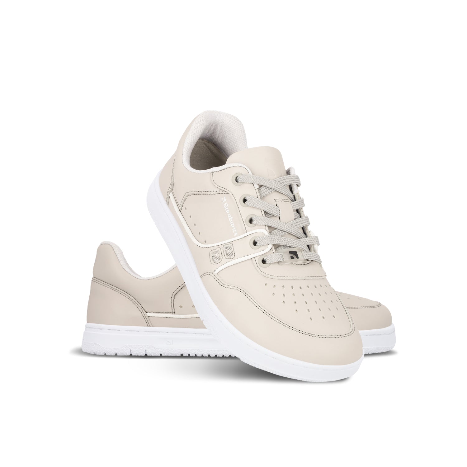Barefoot Sneakers Barebarics Arise - Cream White Minimalist Shoes for Men & Women | Perfect for Running, Walking & Gym Workouts