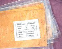 1/16 x 4 x 12 Inch Natural Cork Sheet (1.6mm Thick) - Perfect for DIY Crafts, Bulletin Boards, Soundproofing, and Home Decoration Projects