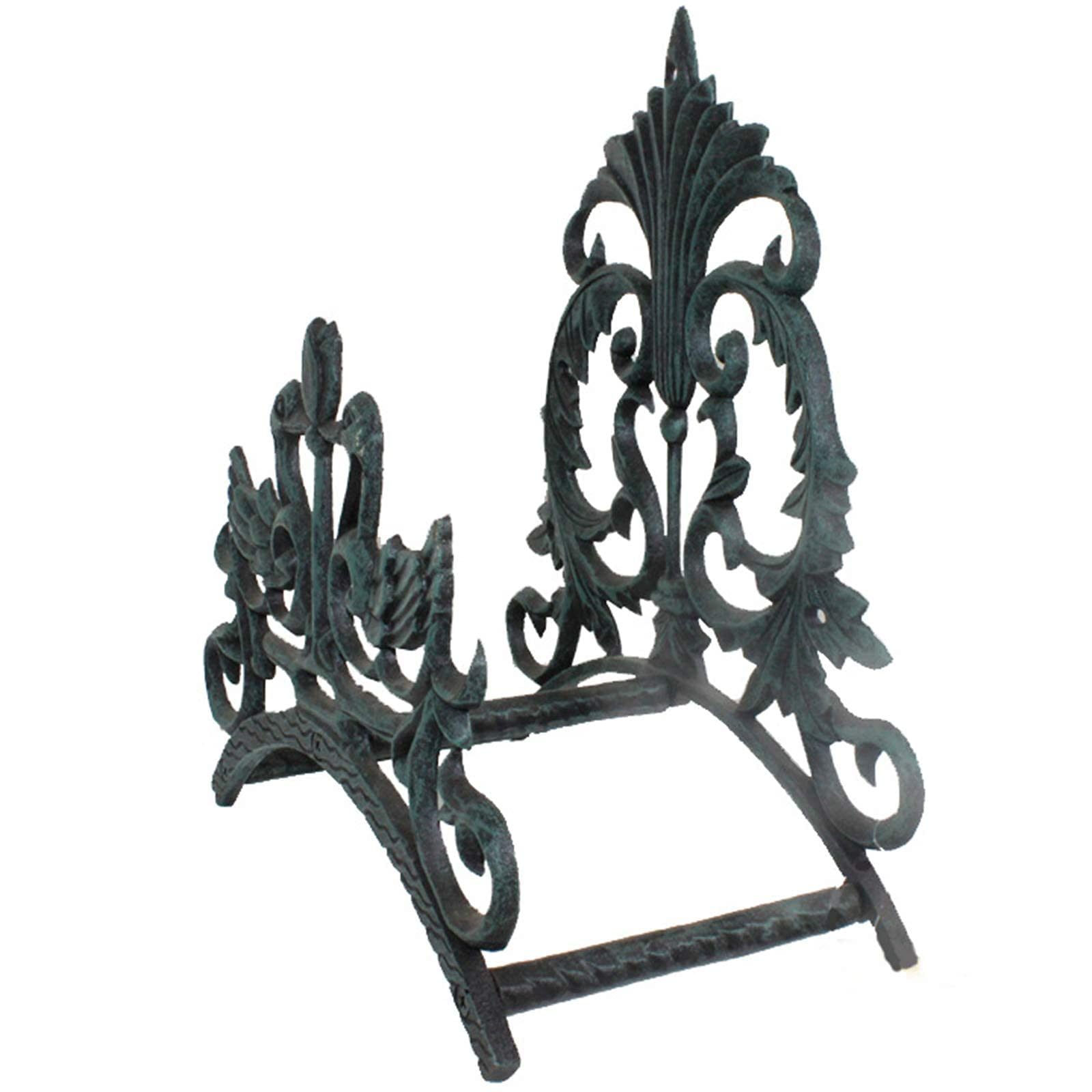 Durable Cast Iron Garden Hose Holder - Heavy Duty Wall Mounted Hose Hanger with Mandarin Duck Design, Weatherproof Metal Water Hose Rack for Outdoor Yard & Garden Organization