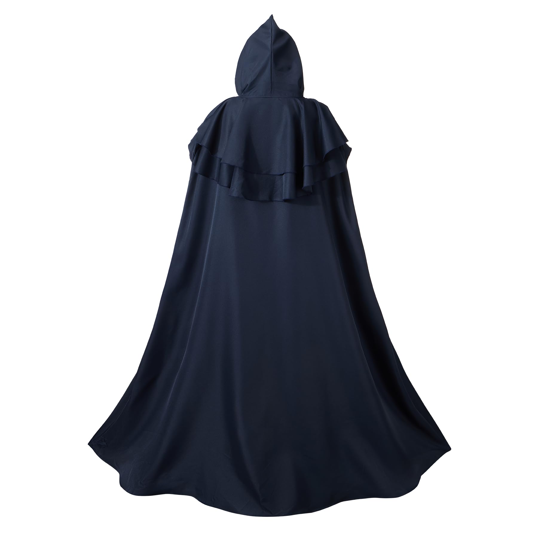 Medieval Hooded Cloak for Men & Women - Renaissance Cape, Viking Costume Cloak for LARP, Cosplay & Historical Reenactment