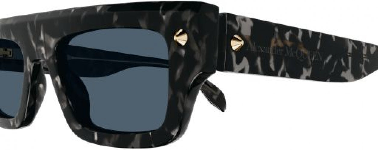 Alexander McQueen AM0427S Designer Sunglasses for Women - UV Protection, Luxury Fashion Shades for Outdoor, Driving & Travel