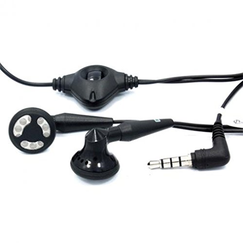 Premium Wired Earphones with Mic for Alcatel Go Flip 3 & Smartflip - 3.5mm Noise Cancelling Headphones, Hands-Free Earbuds with Built-in Microphone - Perfect for Calls, Music & Office Work