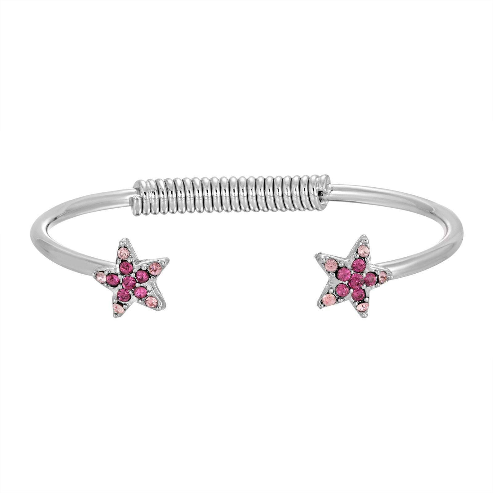 Silver Tone And Crystal Clear