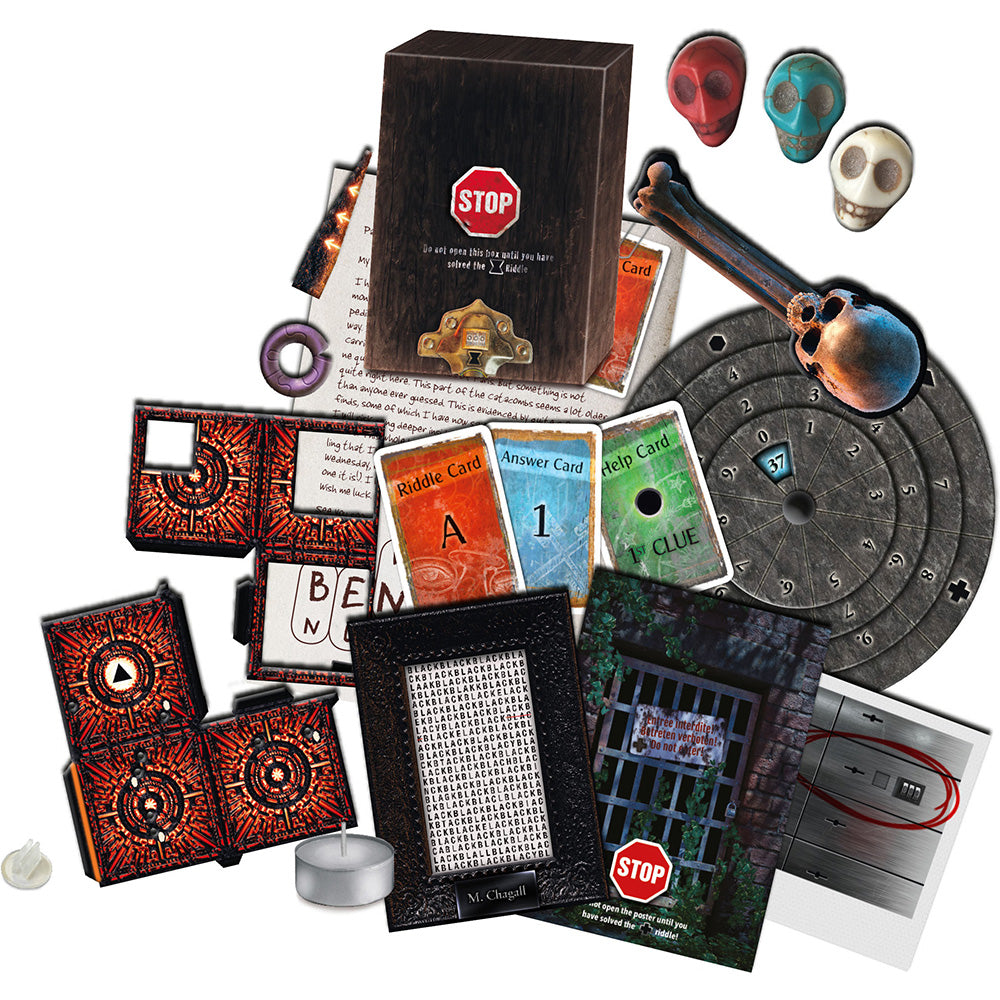 EXIT: The Catacombs of Horror - Escape Room Board Game | Strategy Puzzle Adventure for Adults & Teens | Perfect for Game Nights & Team Building Activities