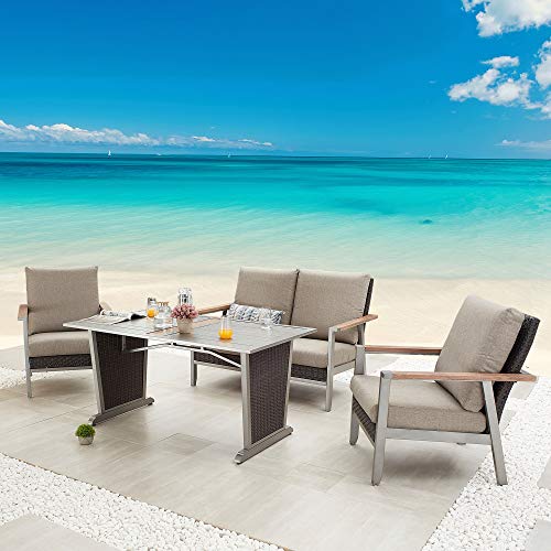 4pc Patio Grey Set 1