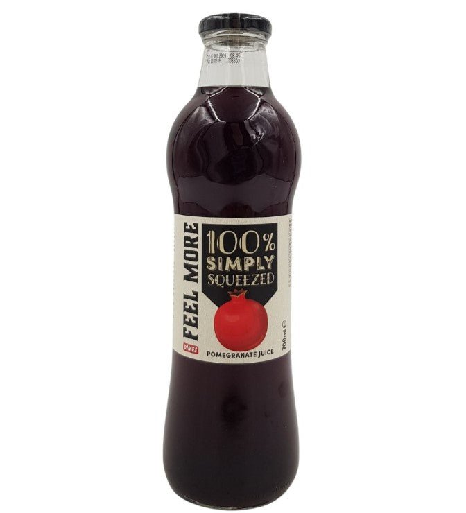 Organic Pomegranate Juice - 100% Pure, No Sugar Added, 700ml Bottle | Antioxidant-Rich, Immune Boosting Drink | Perfect for Breakfast, Smoothies & Healthy Lifestyle