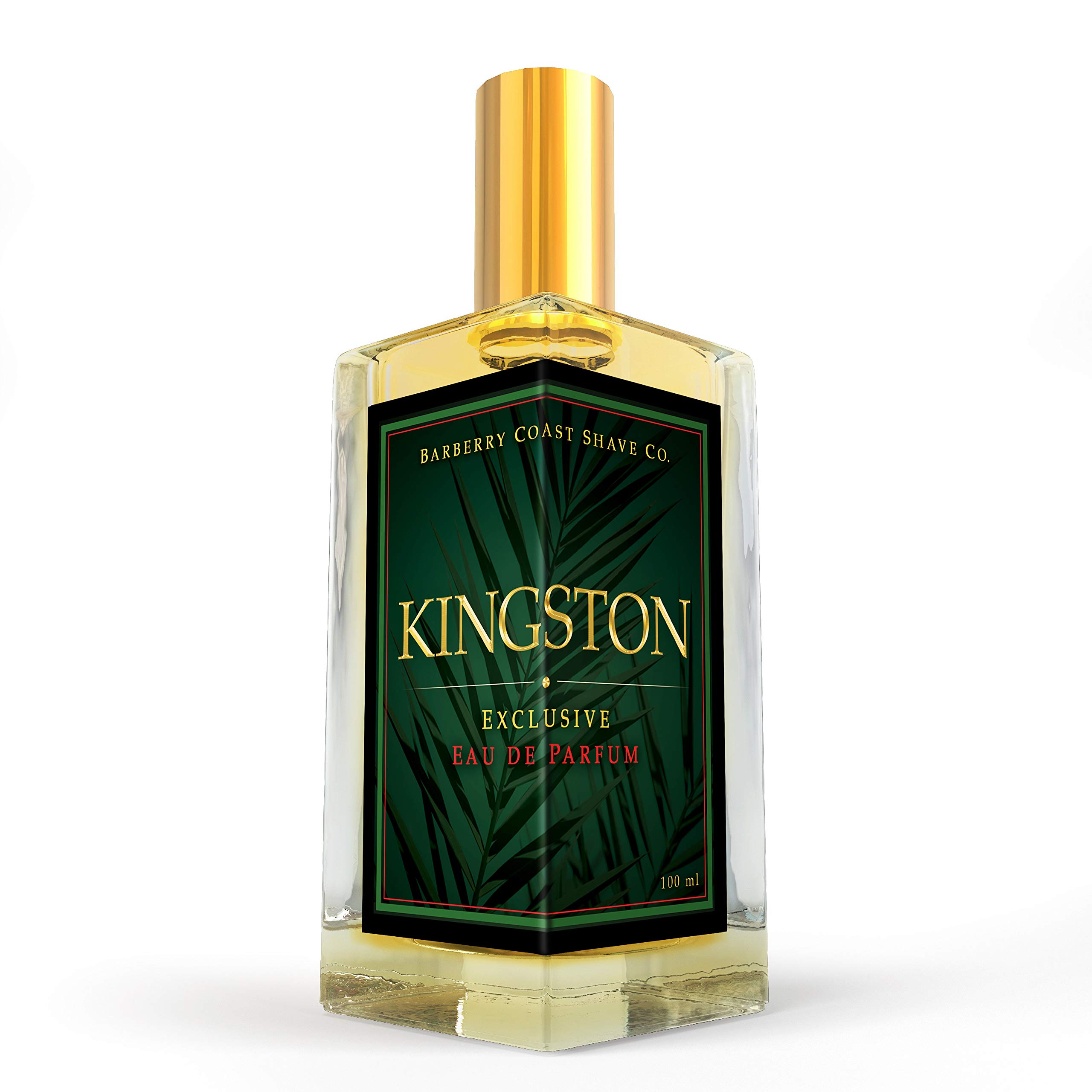 Barberry Coast Kingston Eau de Parfum for Men - Premium 100ml Handcrafted Cologne Inspired by Jamaica | Long-Lasting Fragrance for Date Night, Office & Special Occasions