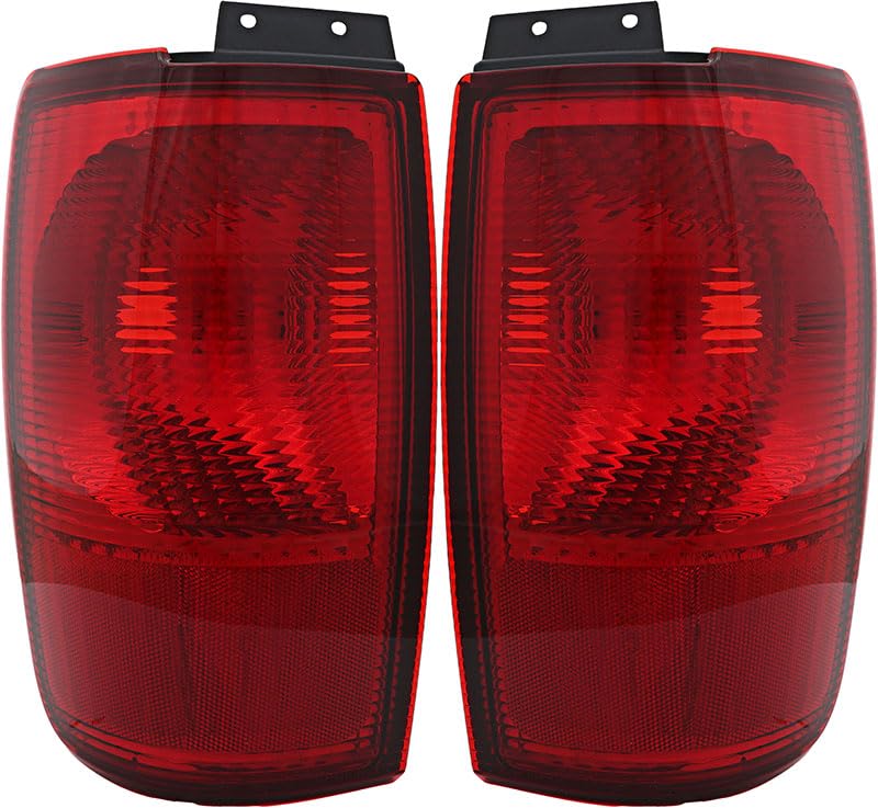 1998-2002 Lincoln Navigator Tail Lights Replacement Set - Driver & Passenger Side LED Brake Lamps for Improved Safety & Style | Perfect for Night Driving, Off-Road Adventures & Car Customization