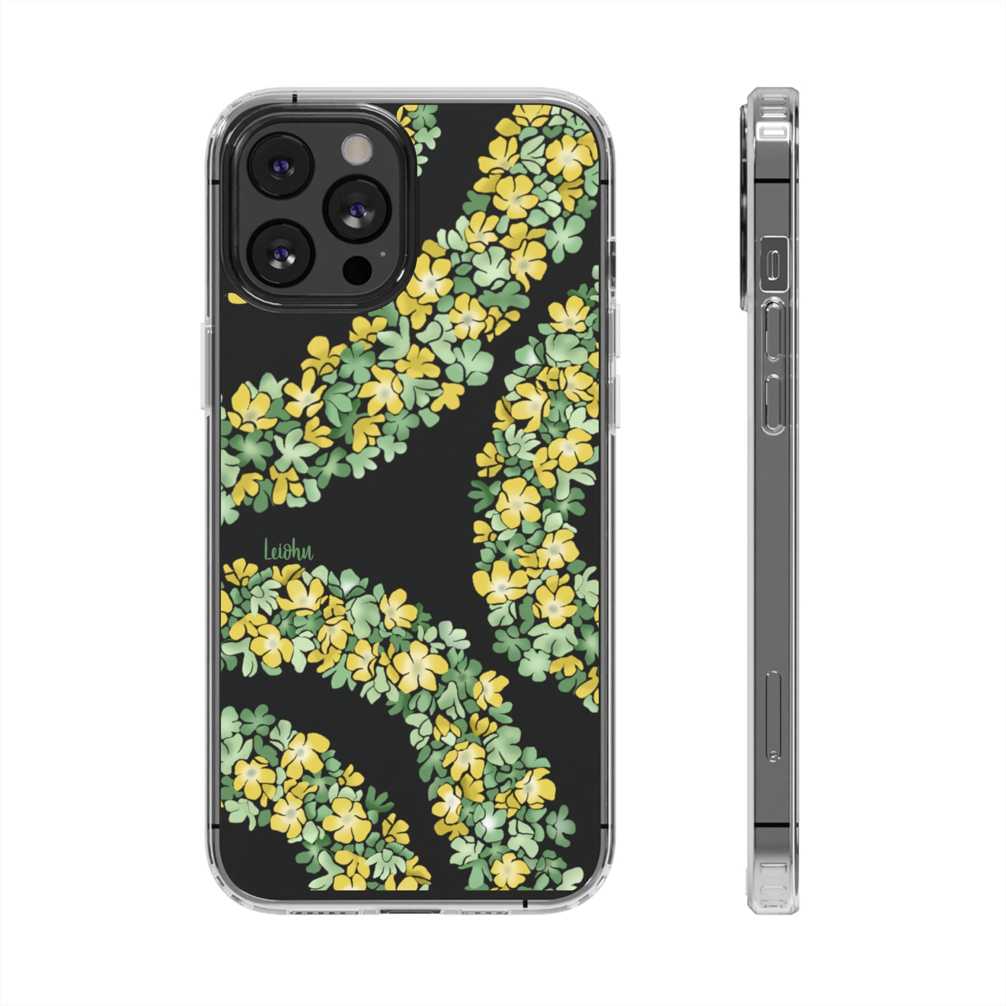 Double Pakalana Clear Phone Case - Slim Protective Cover for iPhone & Samsung - Perfect for Everyday Use & Travel
