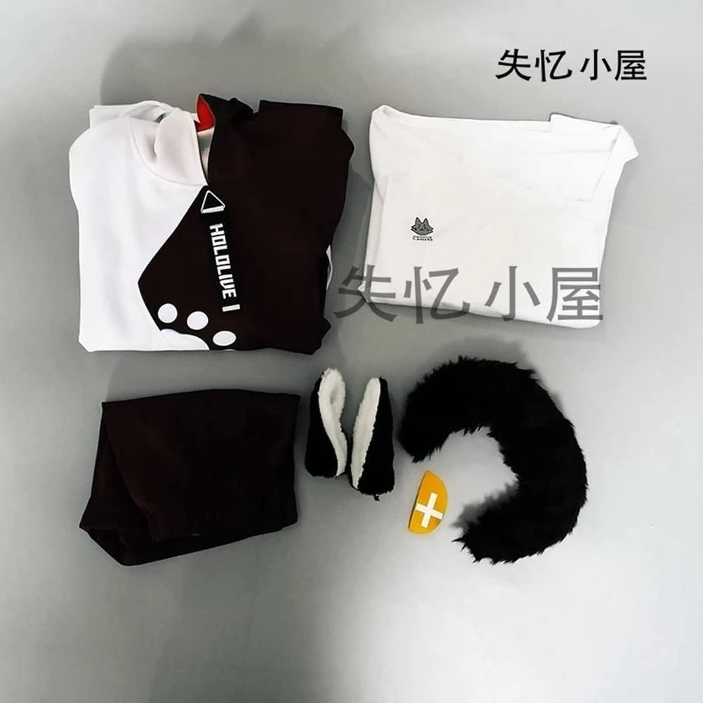 Azur Lane Hololive Ookami Mio Anime Cosplay Costume - Cute Uniform Outfit for Daily Dress & Halloween Cosplay (Unisex Full Set) | Perfect for Conventions, Cosplay Events & Themed Parties