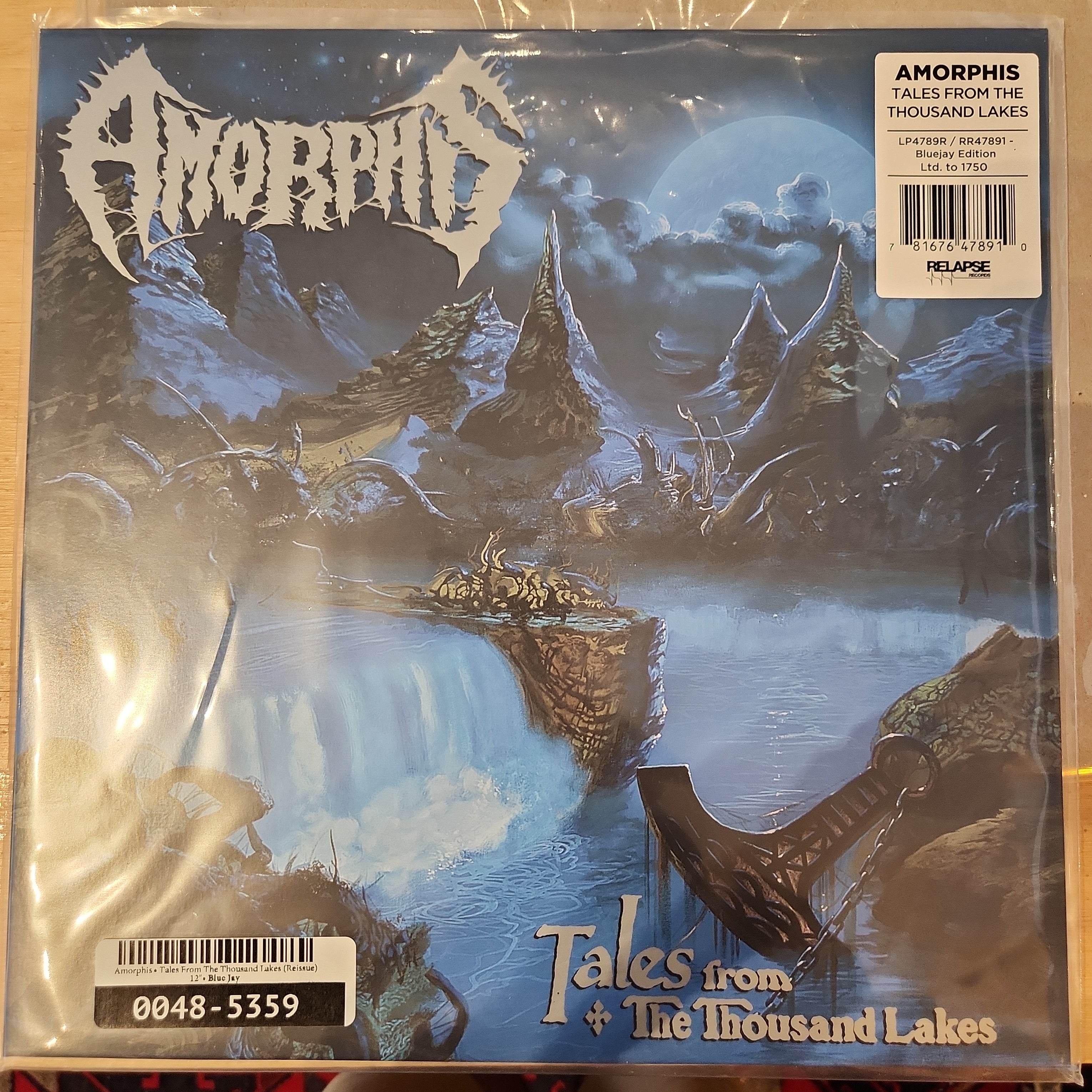 Amorphis Tales from the Thousand Lakes Vinyl LP Record - Limited Edition Finnish Metal Music for Collectors & Audiophiles (Perfect for Home Listening & Music Enthusiast Gifts)
