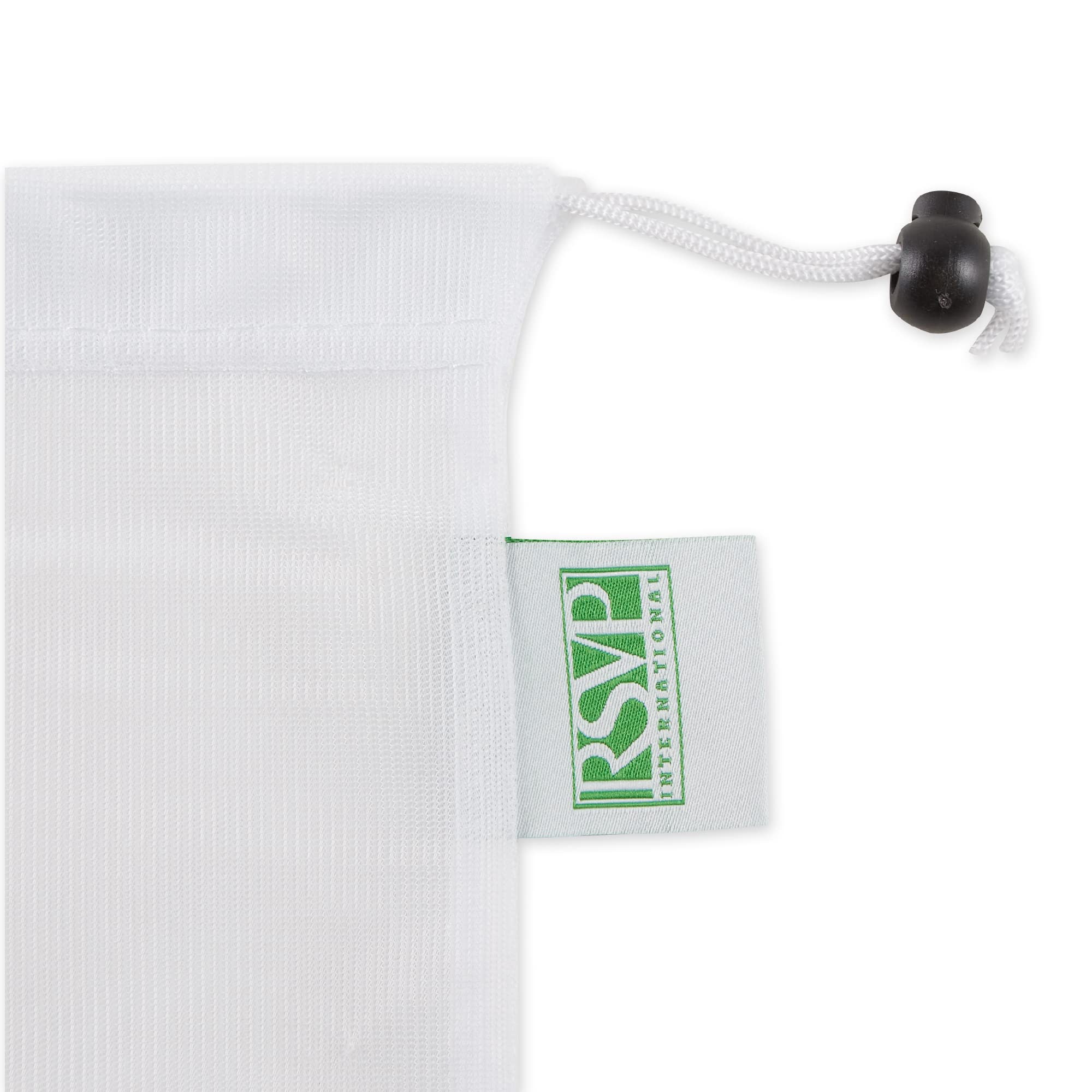 Eco-Friendly Reusable Mesh Produce Bags for Groceries & Shopping - RSVP International - Perfect for Farmers Markets, Bulk Food Storage & Zero Waste Lifestyle