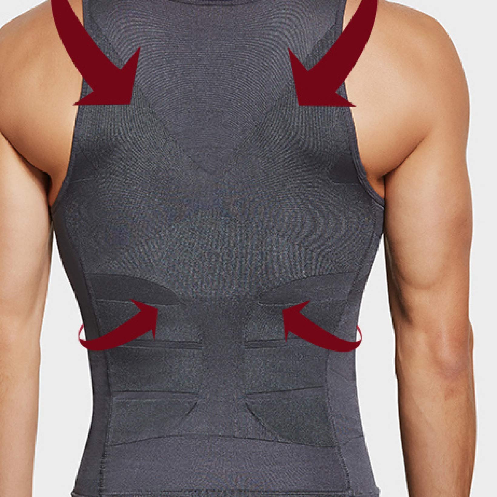 Men's Waist Trainer Shapewear - Slimming Body Shaper for Muscle Support & Posture Correction | Perfect for Gym, Workouts & Everyday Wear