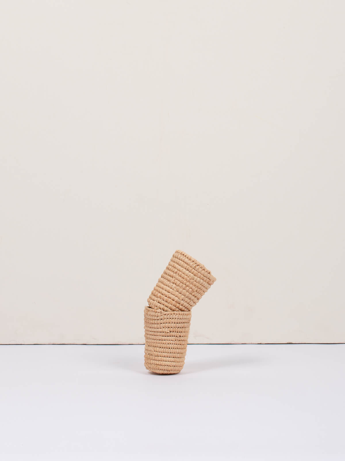 Mini Raffia Plant Pots - Set of 2 Small Woven Baskets for Succulents, Herbs & Home Decor | Perfect for Indoor Plants, Office Desk & Gift Giving