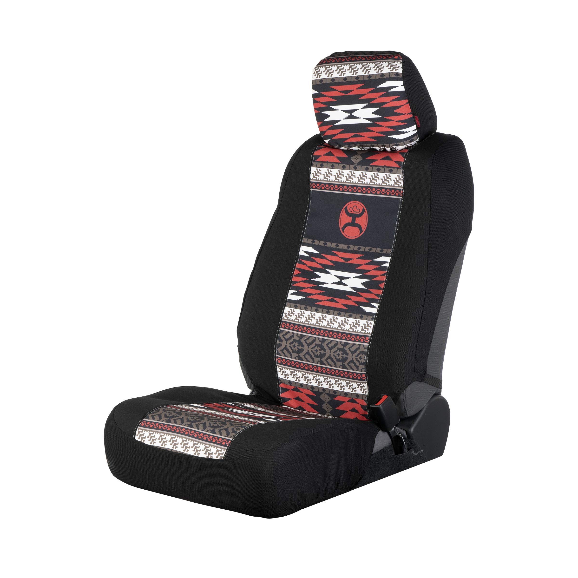 HOOEY Low Back Seat Cover - Durable Bucket Seat Protector for Car, Truck, Van & SUV | Easy to Install | Perfect for Road Trips, Commuting & Outdoor Adventures